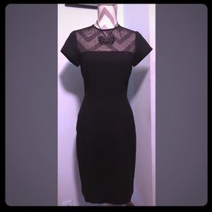 VINTAGE LITTLE BLACK DRESS KATHRYN CONOVER 4/S